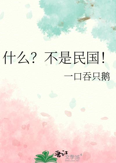 什么不是民国TXT